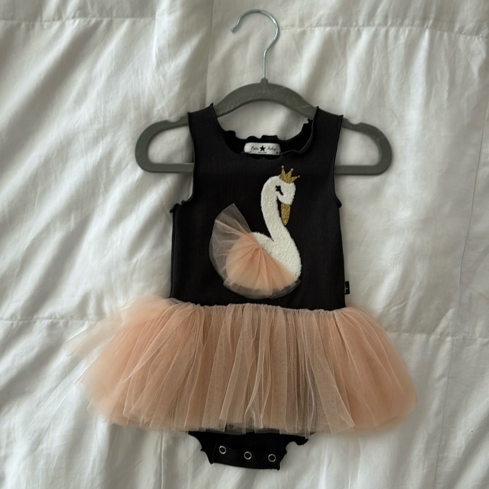Petite Hailey Tutu Dress - Swan Princess